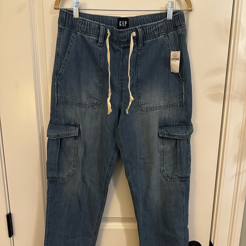 GAP Denim Easy Cargo Joggers